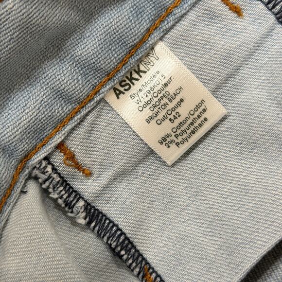 ASKK NY Brighton Crop Jeans - Picture 8 of 9